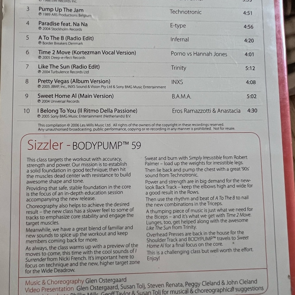 Bundle of 4 Les Mills Body Pump DVDs - Picture 4 of 4